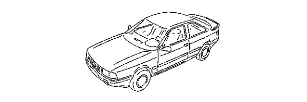 Audi Coupe Quattro Typ 89